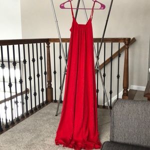 Express Red Maxi dress